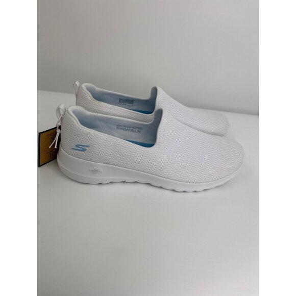 Skechers Go Walk Aurora Slip On Comfort Sneaker White Size 10 NEW - Picture 4 of 8